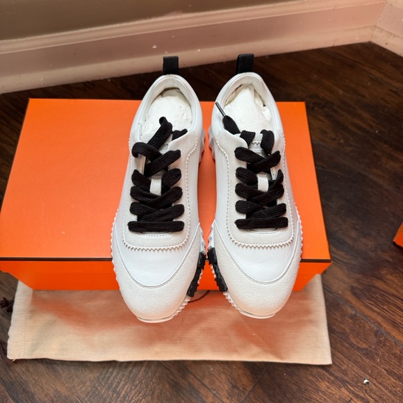 Hermes Women Bouncing sneaker size 36.5 - Picture 1 of 12